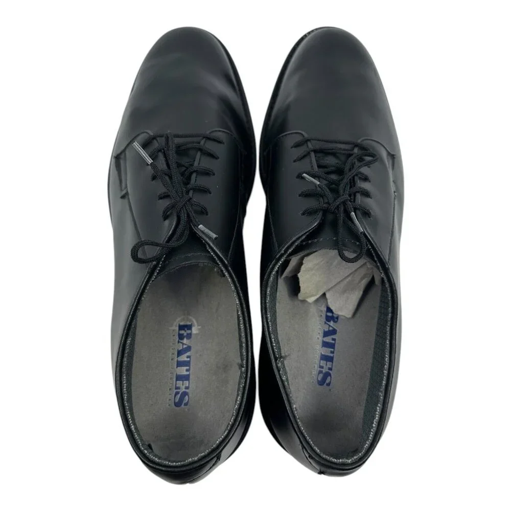 Bates Men's Black Uniform‎ Leather Oxford Shoes Size 13d 158-25-000875-1521